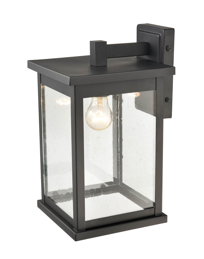 8.5'' Bowton Powder Coated Black 1 Light Wall Sconce