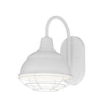 8.5'' R Series White 1 Light Wall Bracket