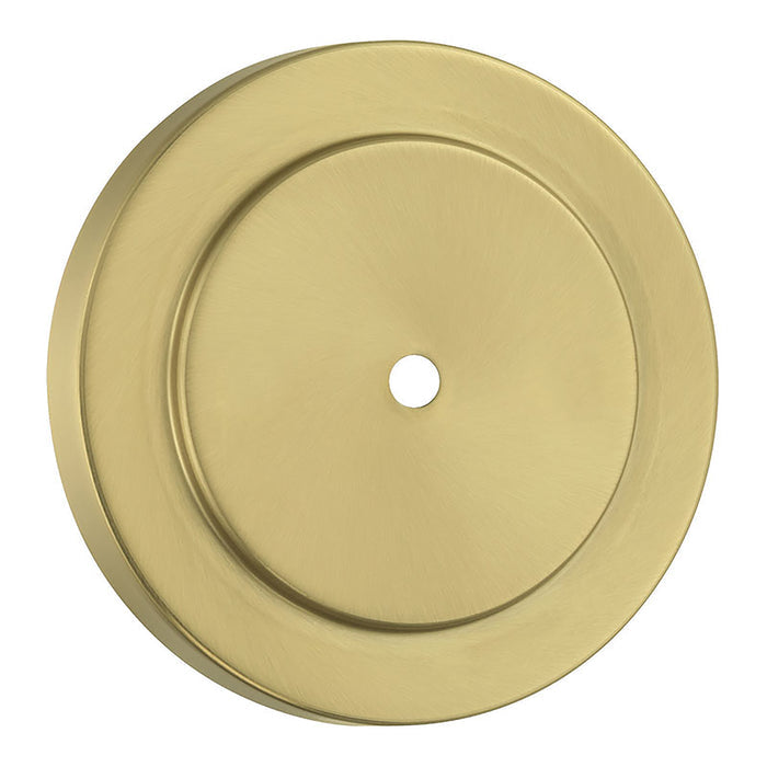 8.75'' Ardezia Vintage BrassClear Ribbed 3 Light Semi-Flush Mount