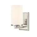 8.75-inch Verlana Brushed Nickel 1-Light Wall Sconce