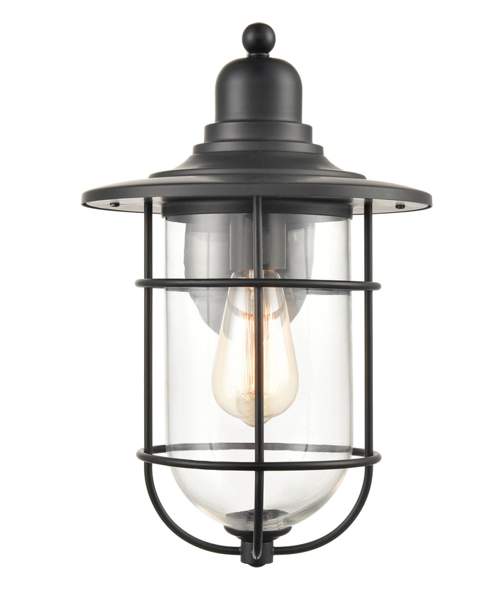 8.75''  Powder Coated Black 1 Light Wall Sconce
