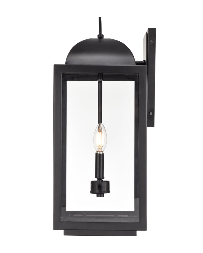 9'' Beaufort Powder Coated Black 2 Light Wall Sconce