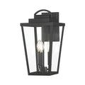 9'' Brenwick Powder Coated Black 3 Light Lantern