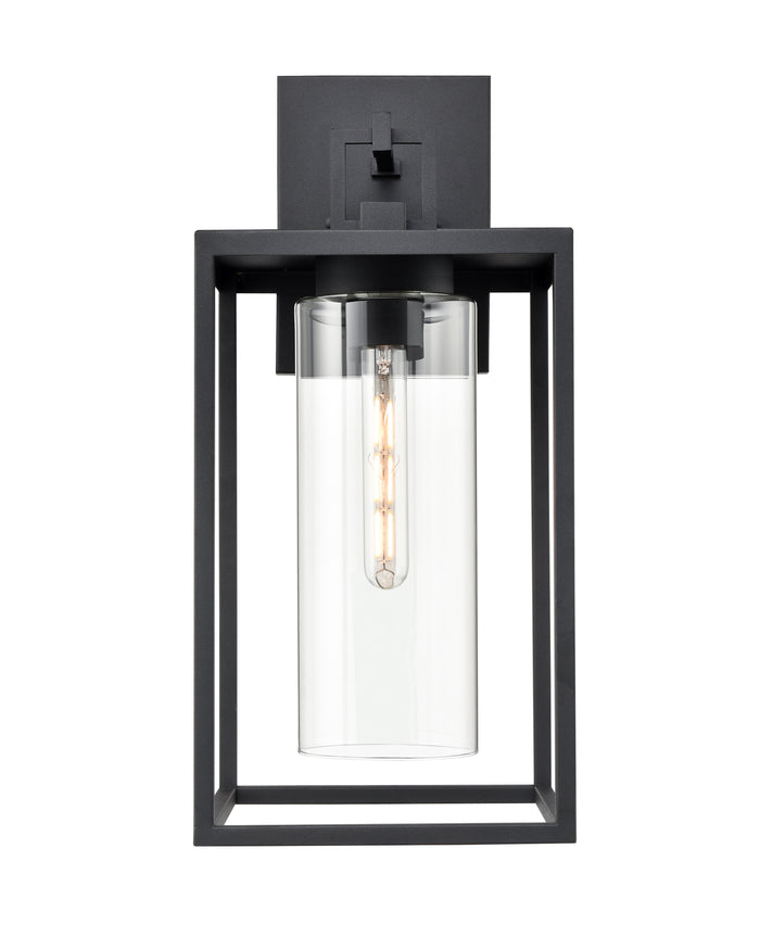 9'' Ellway Textured Black 1 Light Wall Sconce