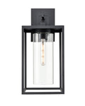 9'' Ellway Textured Black 1 Light Wall Sconce
