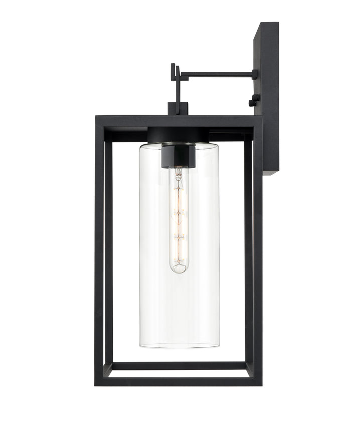 9'' Ellway Textured Black 1 Light Wall Sconce
