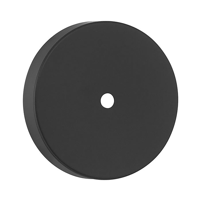 9'' Knightsdale Matte BlackClear 1 Light Semi-Flush Mount