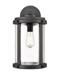 9'' Pennfield Textured Black 1 Light Wall Sconce