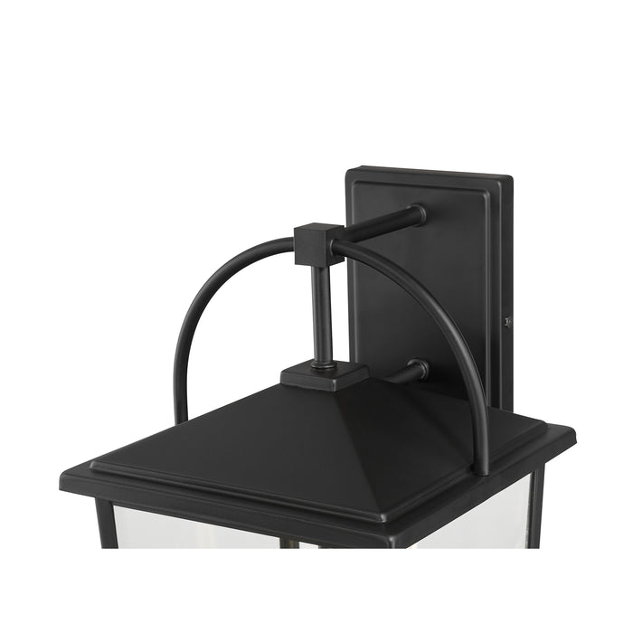 9'' Strathden Powder Coated Black 2 Light Lantern