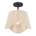 9'' Tulara Matte Black 1 Light Pendant