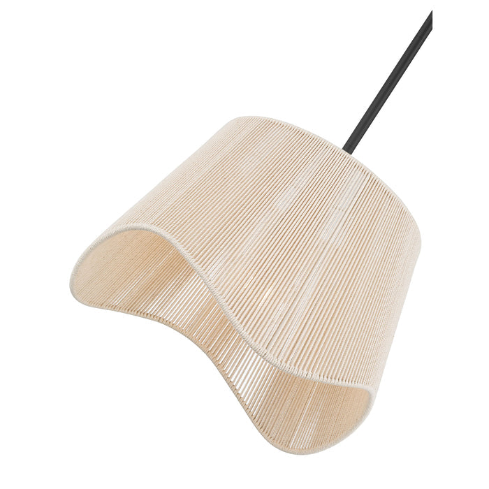 9'' Tulara Matte Black 1 Light Pendant