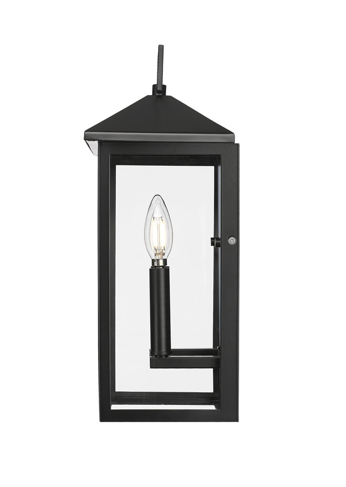 9.25'' Munger Powder Coated Black 2 Light Wall Sconce