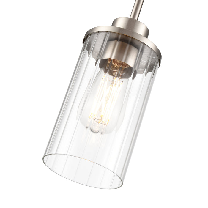 9.5'' Beverlly Brushed Nickel 1 Light Pendant