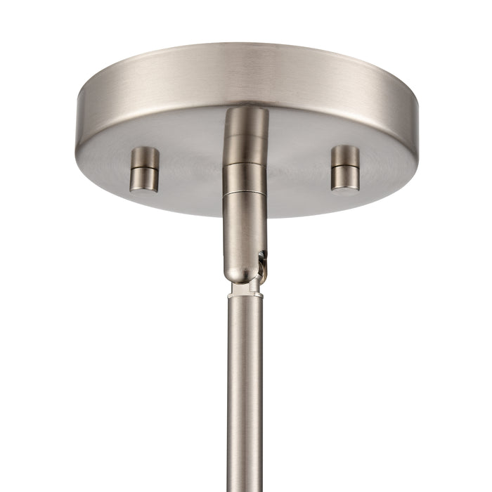 9.5'' Beverlly Brushed Nickel 1 Light Pendant