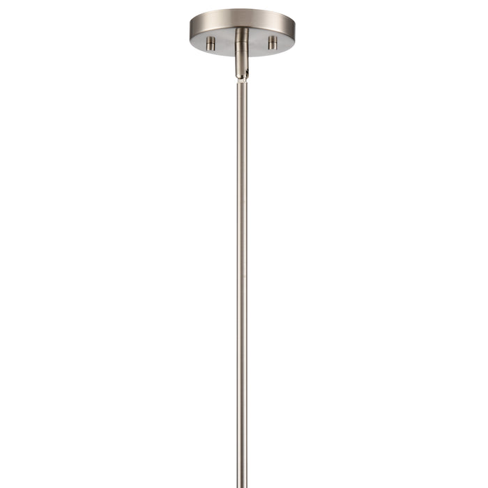 9.5'' Beverlly Brushed Nickel 1 Light Pendant