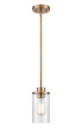 9.5'' Beverlly Modern Gold 1 Light Mini Pendant