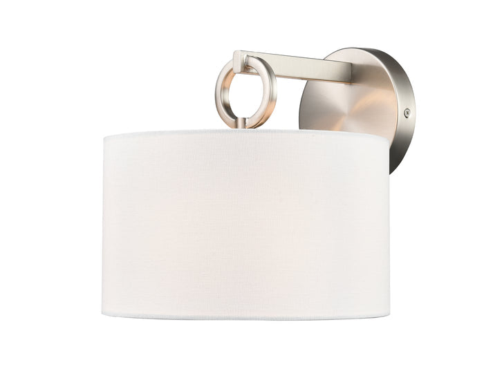 9.88'' Braxstan Brushed Nickel 1 Light Wall Sconce