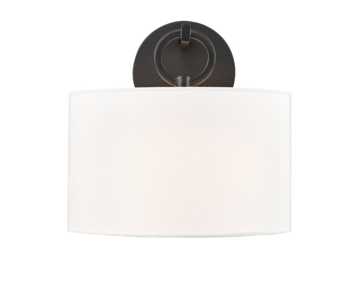 9.88'' Braxstan Matte Black 1 Light Wall Sconce