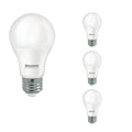 A19 11W Dimmable Frost LED Light Bulb with E26 Base, 3000K, 1100 Lumens, 4-Pack