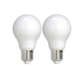 A19 4.5/7/11W Non-Dimmable Milky Filament LED Light Bulb with E26 Base, 3000K, 500/ 750/ 1150 Lumens, 2-Pack