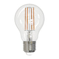 A19 7.6W Dimmable Clear Filament LED Light Bulb with E26 Base, 4000K, 800 Lumens, 10-Pack