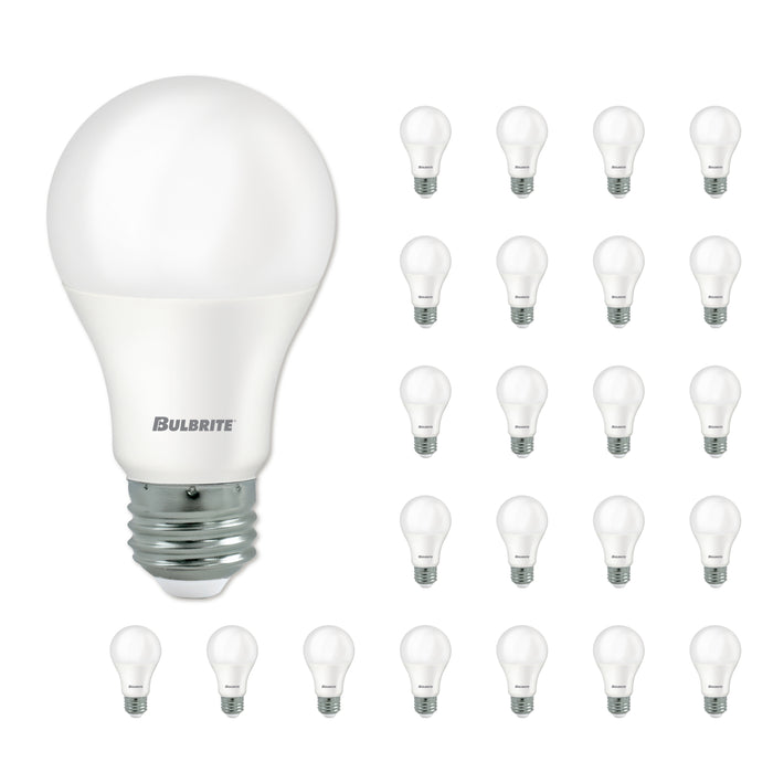 A19 9W Dimmable Frost Filament LED Light Bulb with E26 Base, 2700K, 800 Lumens, 24-Pack