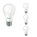 A19 9W Dimmable Frost Filament LED Light Bulb with E26 Base, 2700K, 800 Lumens, 4-Pack
