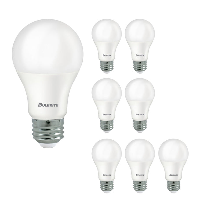 A19 9W Non-Dimmable Frost Filament LED Light Bulb with E26 Base, 5000K, 750 Lumens, 8-Pack