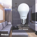 A19 9W Non-Dimmable Frost LED Light Bulb with E26 Base, 3000K, 800 Lumens, 6-Pack