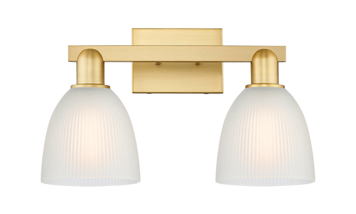 Satin Gold / White