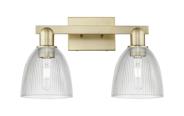 Arcadia Bath Vanity Light Cast Brass Finish