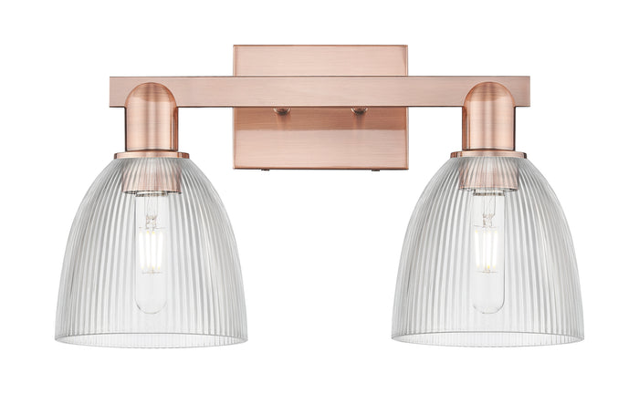 Arcadia Bath Vanity Light Cast Brass Finish