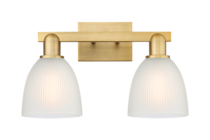 Arcadia Bath Vanity Light Cast Brass Finish