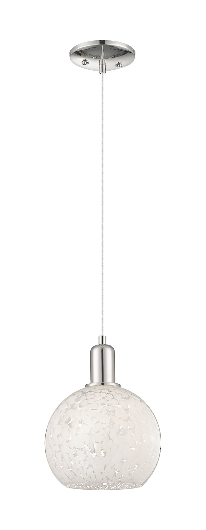 Polished Nickel / White Mouchette