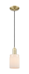 Arcadia Mini Pendant Antique Brass Dimmable