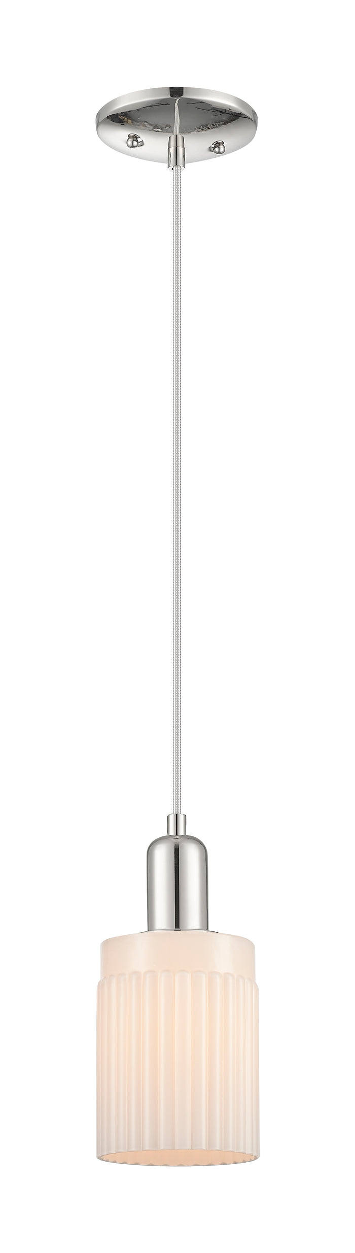Polished Nickel / Matte White