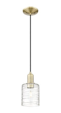 Arcadia Mini Pendant Antique Brass Finish