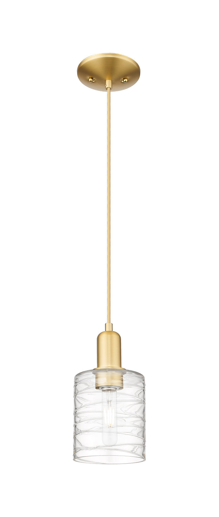 Satin Gold / Deco Swirl