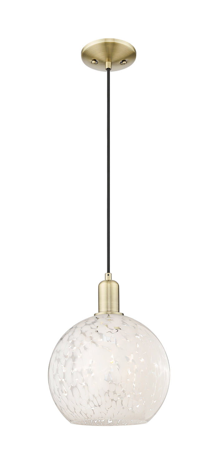 Arcadia Mini Pendant Antique Brass Finish