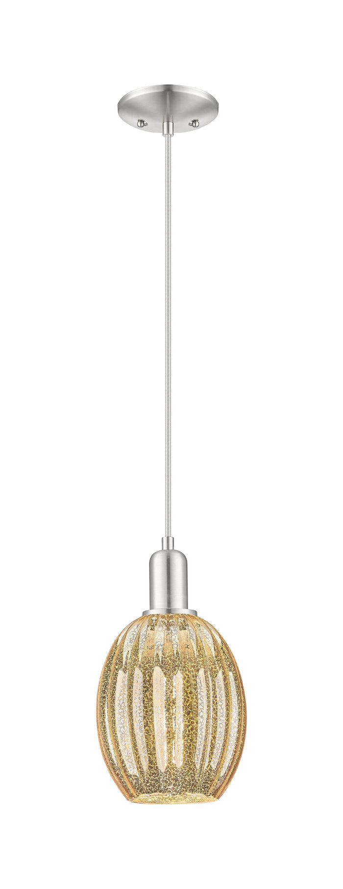 Brushed Satin Nickel / Mercury