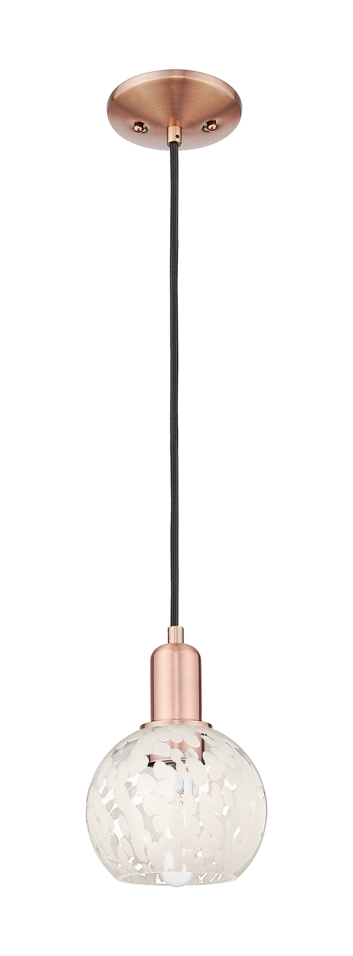 Arcadia Mini Pendant Antique Brass Finish
