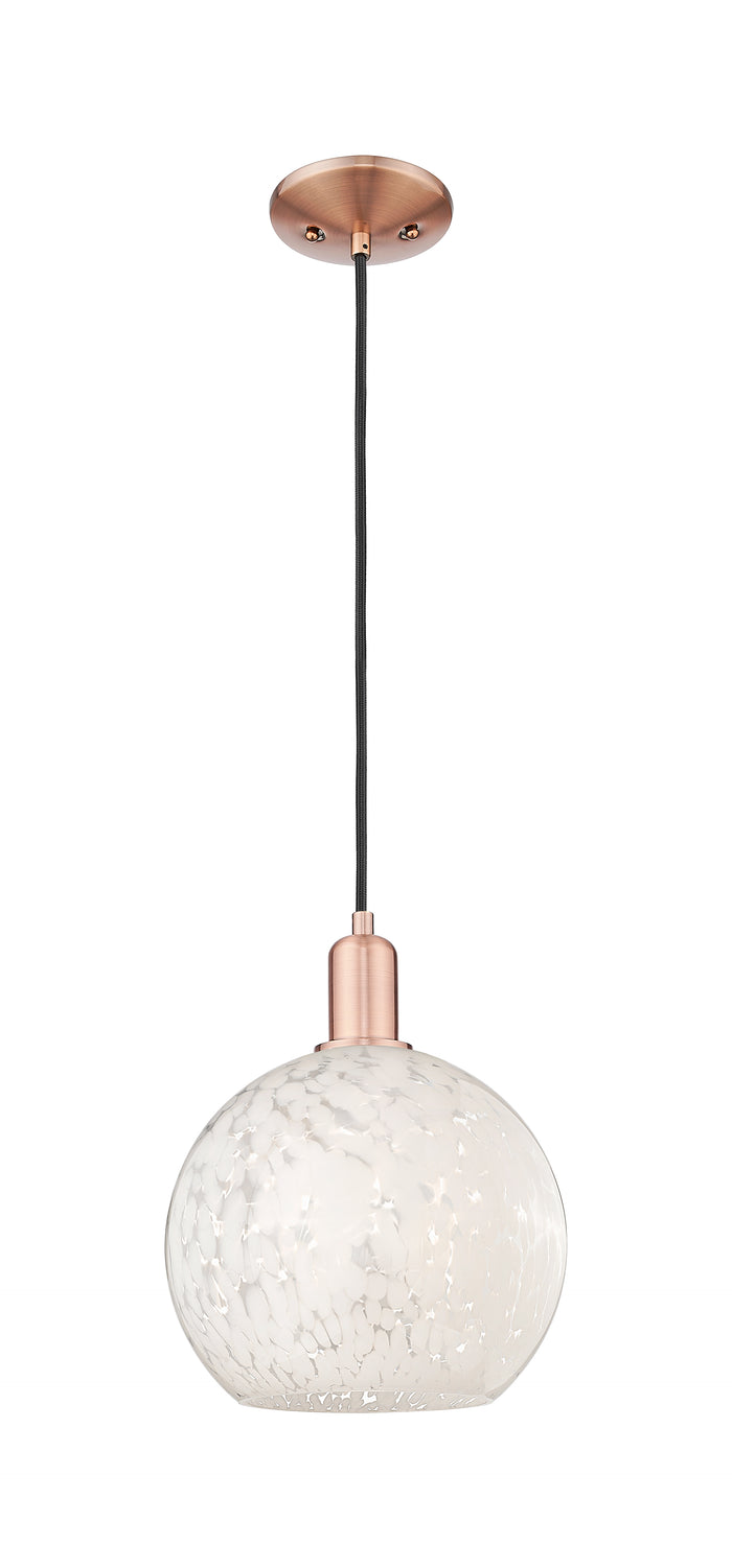 Arcadia Mini Pendant Antique Brass Finish