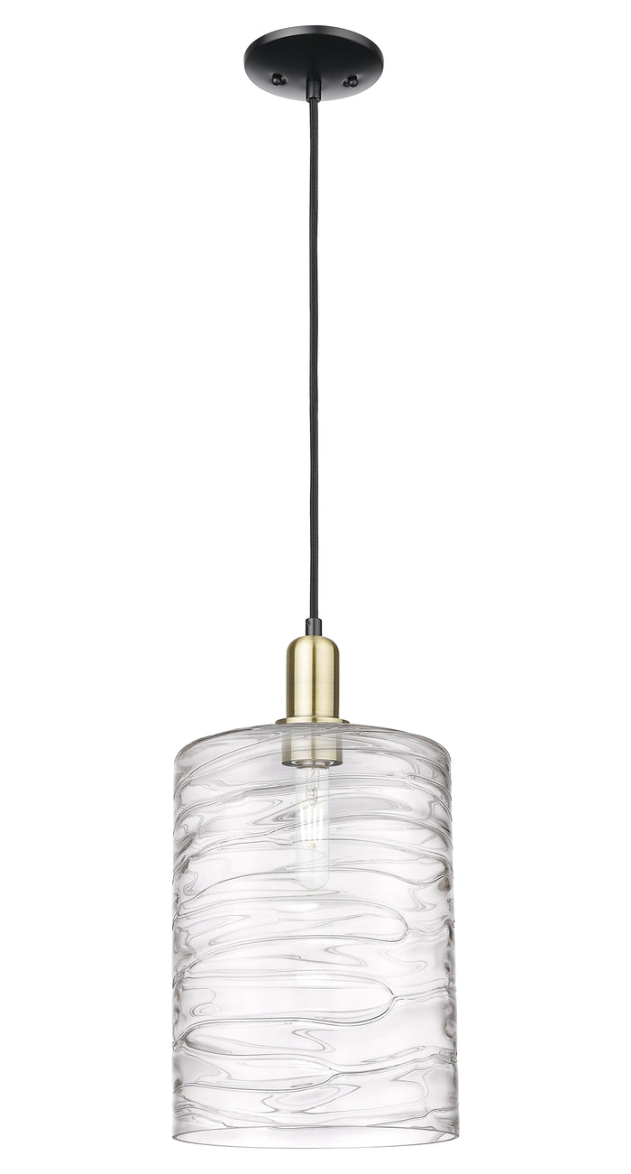 Arcadia Mini Pendant Antique Brass Finish