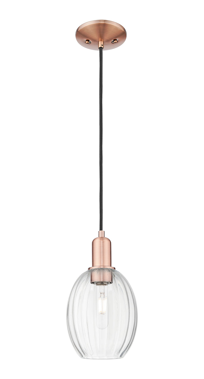Arcadia Mini Pendant Antique Brass Finish