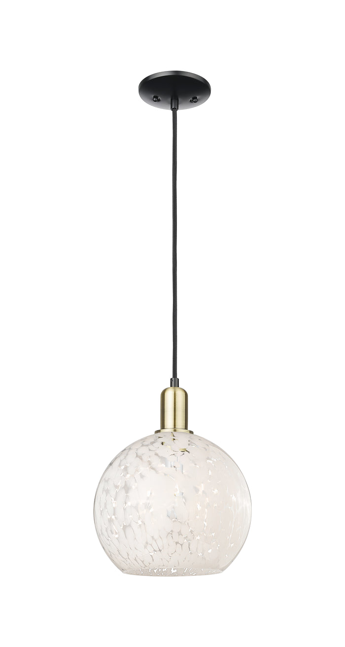 Arcadia Mini Pendant Antique Brass Finish