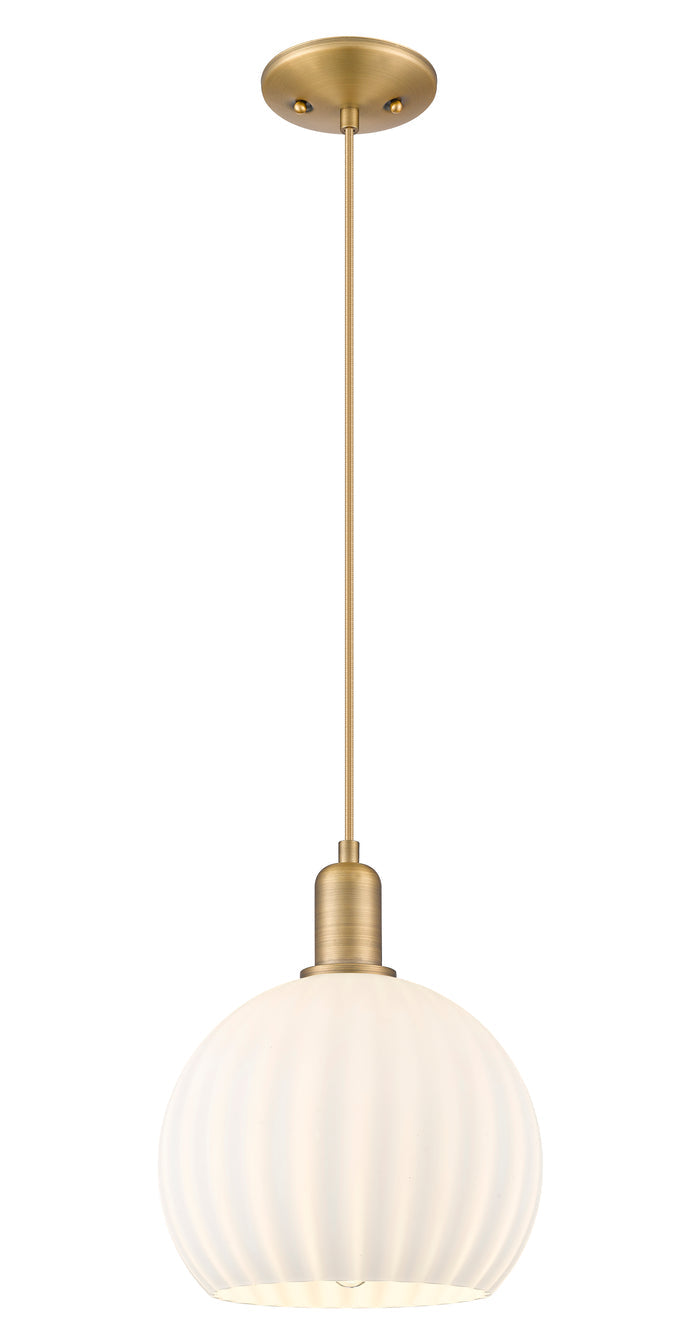Arcadia Mini Pendant Antique Brass Finish