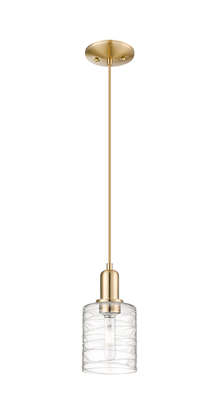 Arcadia Mini Pendant Antique Brass Finish