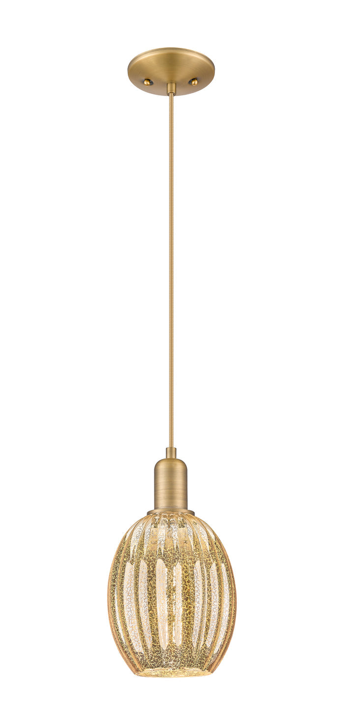 Arcadia Mini Pendant Antique Brass Finish