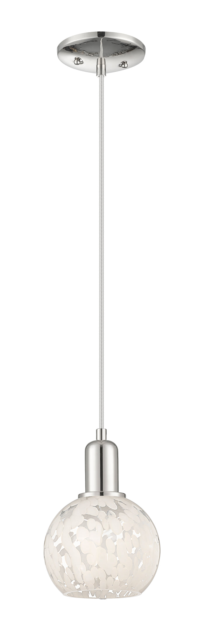 Polished Nickel / White Mouchette