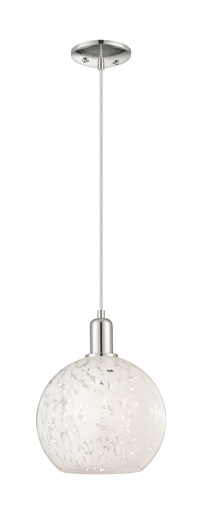 Polished Nickel / White Mouchette